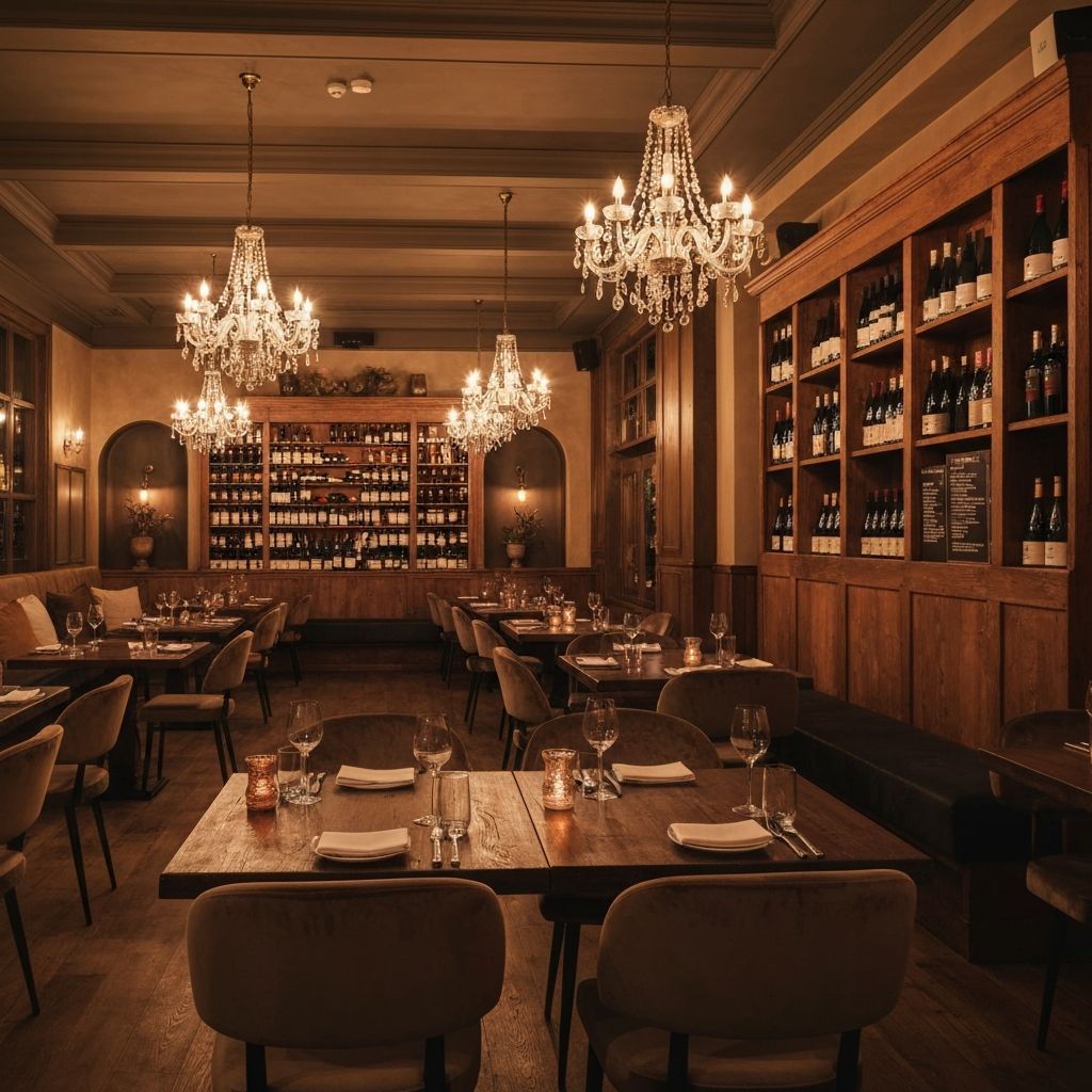 Interior do Bistrô Aurora